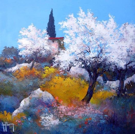 Roger Keiflin. #landscape #FloweringTrees #spring