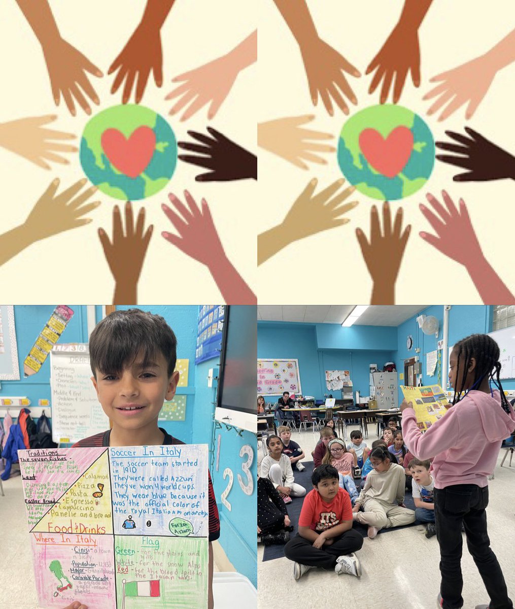 DIVERSITY MONTH 🌎 
April is Celebrate Diversity Month.
We loved learning about and celebrating each and every one of our classmate’s cultures and traditions!