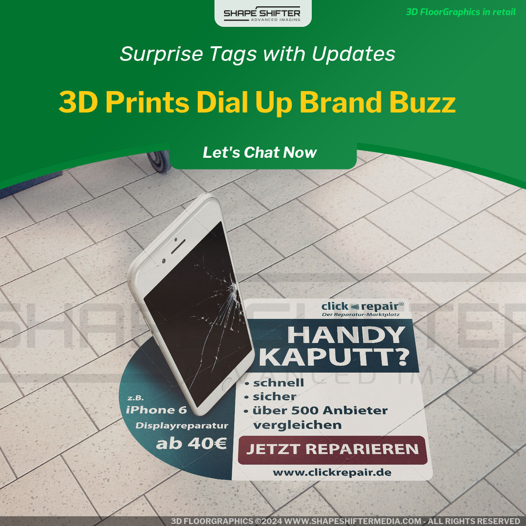 ssm.li Surprise Tags with Updates 3D Prints Dial Up Brand Buzz Let's Chat Now #retail #pos #pointofsale #retailmedia #retailers #sspos #hospitality #retailinnovation #ncrterminal #possolutions #merchantservices