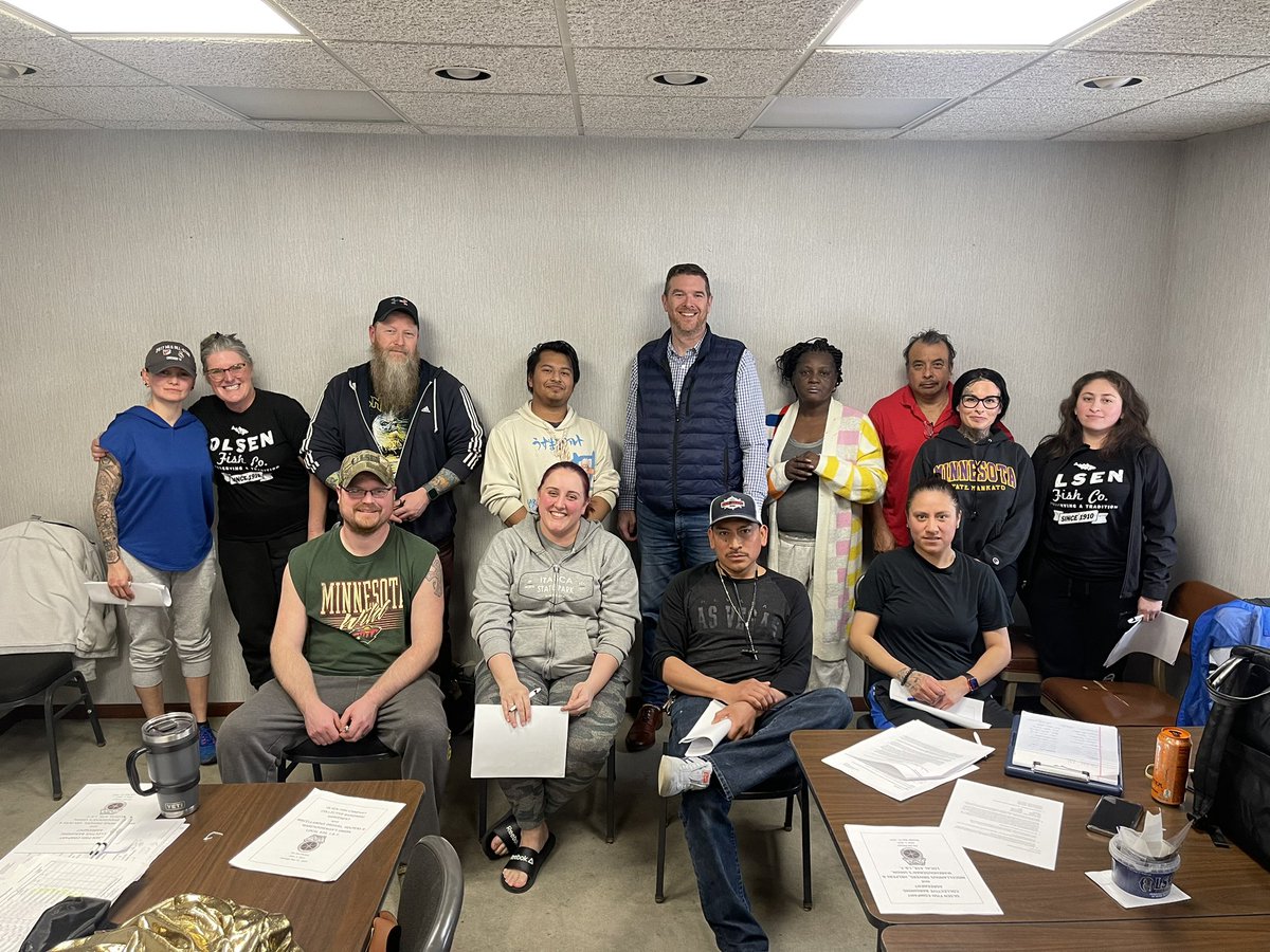 1st proposal meeting tonight for our @Teamsters at Olsen Fish in Minneapolis! Time to win another great contract this summer!