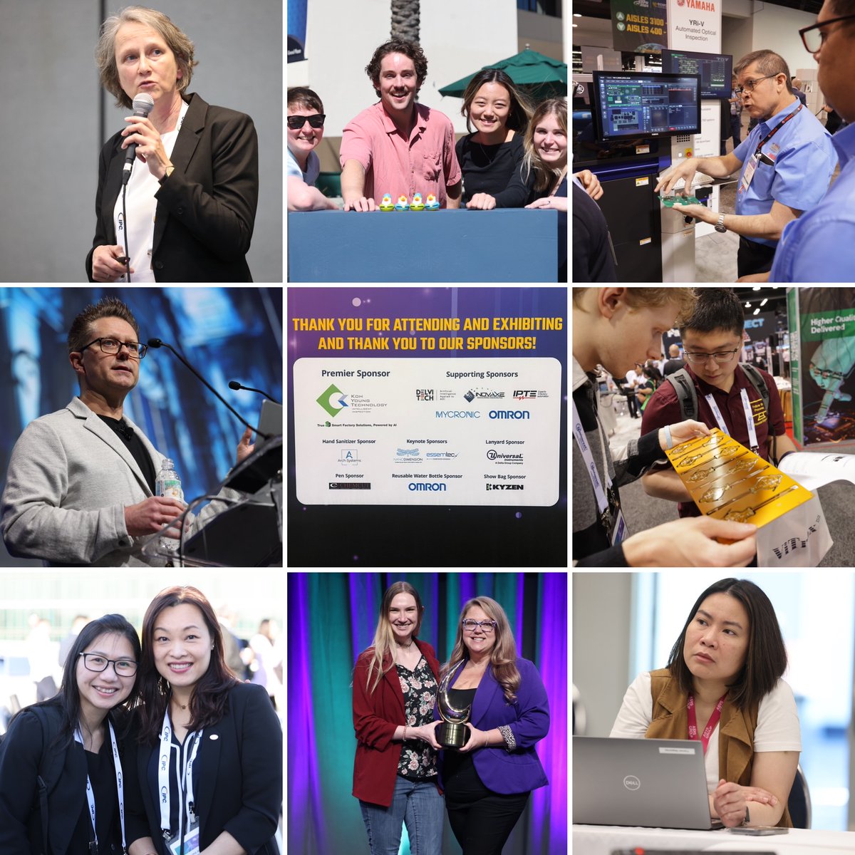 GlobalElecAssn's tweet photo. As #IPCAPEXEXPO and #ECWC16 come to an end, we offer a sincere thank you to all attendees, exhibitors, sponsors, WECC organizations and volunteers for a successful and exciting event! We couldn't #BuildElectronicsBetter without you. https://t.co/aMiysRDIlw
