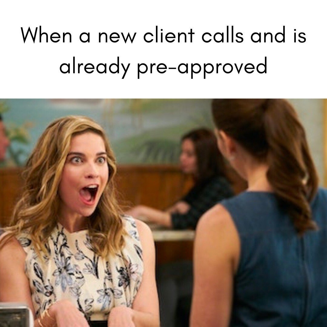 When a new client calls and is already pre-approved!

#realestatelaughter #movingmemes #firsttimehomebuyerproblems #annaalemi #yhsgr #AnnaAlemiRealEstateTeam #ottwarealestate #ottawahome #ottawahomes #ottawaliving #ottawahomebuyer #ottawahomeseller #NewHomeLove #ottawarealty