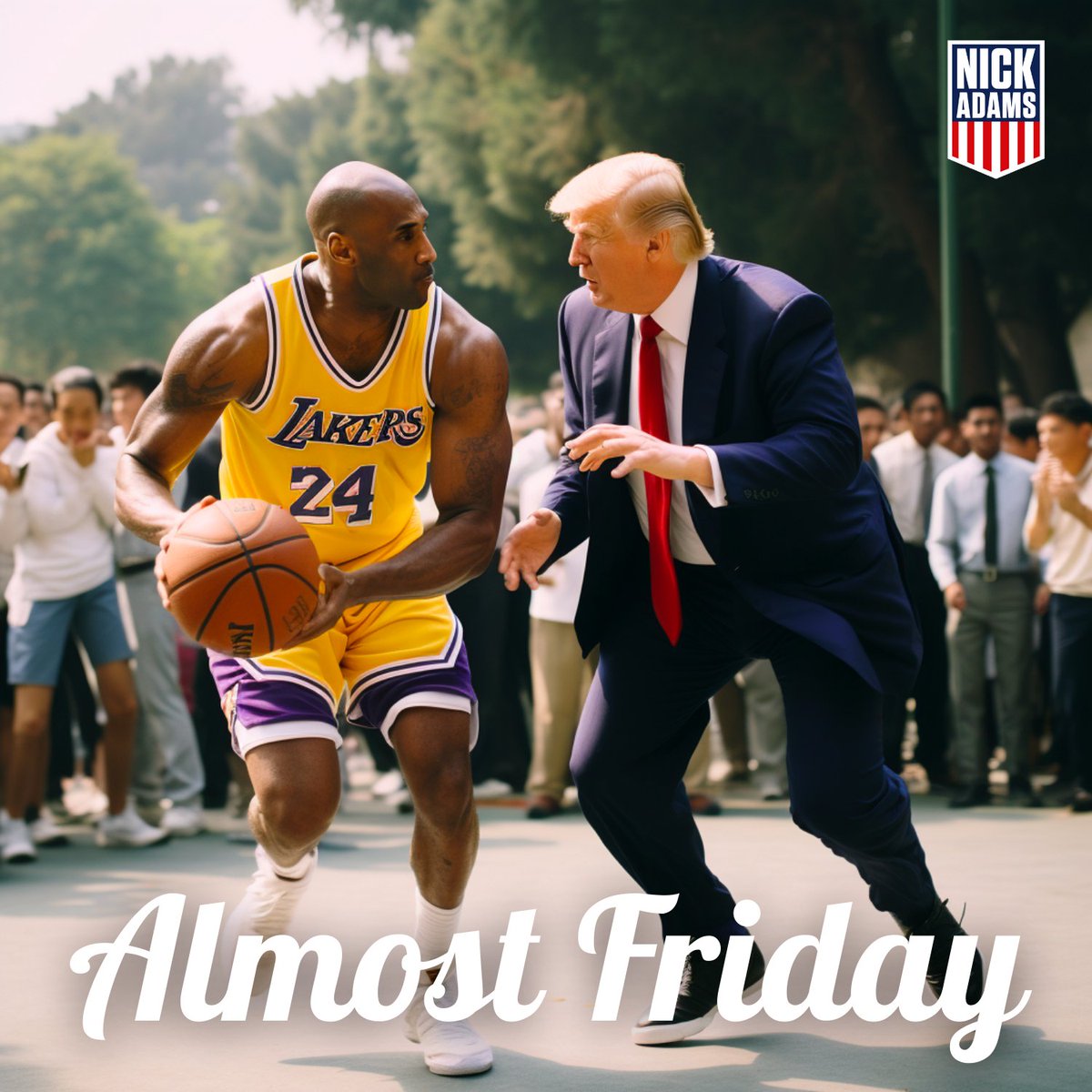 Prime Trump vs prime Kobe. Who wins?