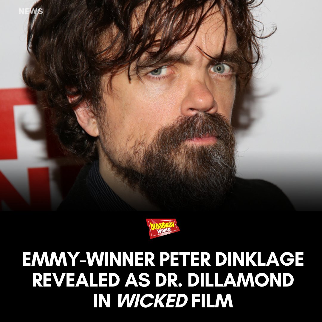 Click here: bway.world/xe7j7 

#PeterDinklage joins the @wickedmovie cast that includes Cynthia Erivo, Ariana Grande, Michelle Yeoh, Jeff Goldblum and more.