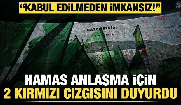 Son dakika... Hamas anlaşma için 2 kırmızı çizgisini duyurdu: Kabul edilmeden imkânsız! buff.ly/3TSPoEg