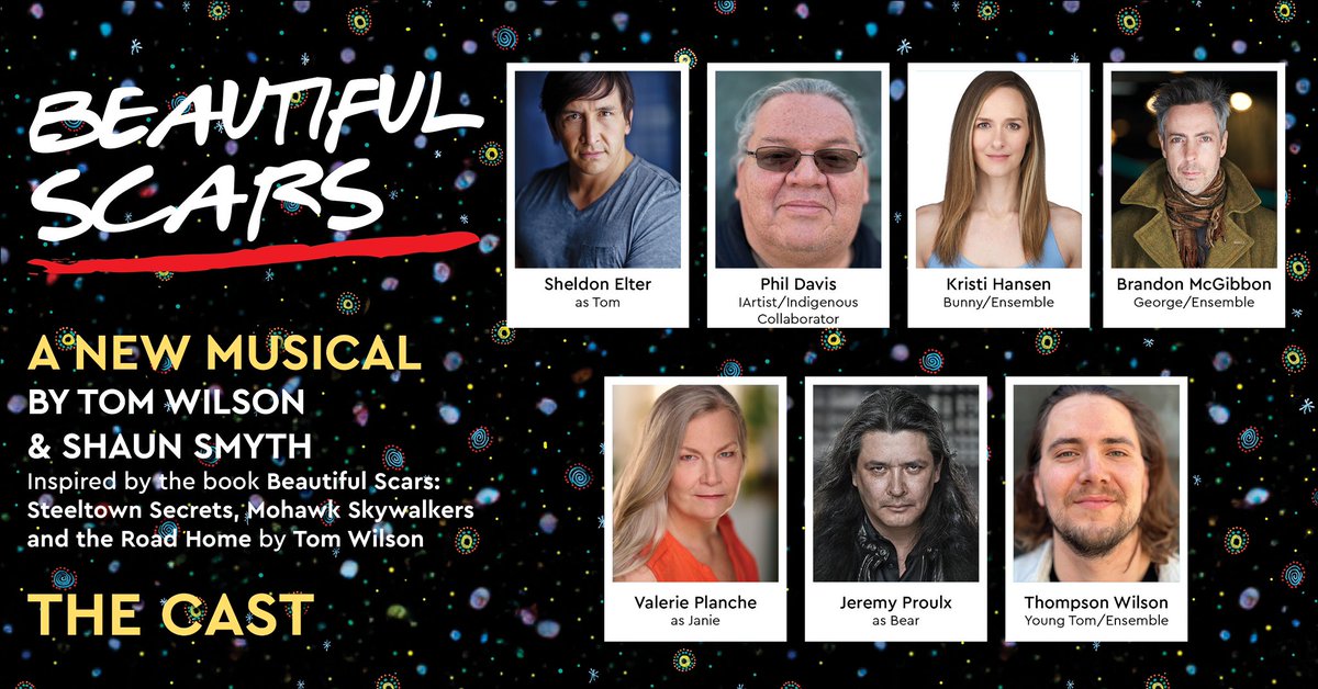 The brilliant cast of Beautiful Scars | A New Musical