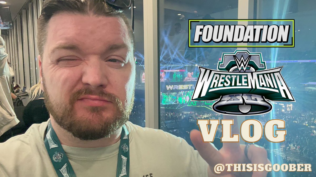 My #WrestleManiaXL Vlog is finished! Featuring appearances by @queenoftheringg @MalcolmMuscle @CeeHawk @sir_wilkins @AndreasHale @BlueMeanieBWO and so many more! Subscribe NOW at youtube.com/@foundationrad… - Vlog drops at 1pm EST!