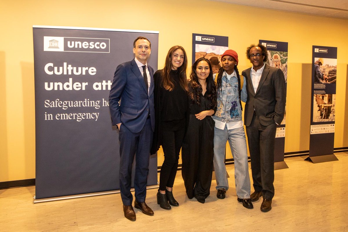 Impactful session on the vital need to protect artists in emergencies, alongside our partners @NorwayUN, @ItalyUN_NY & @PENamerica.

Let's continue to defend creative voices worldwide 🌍🎵📕🎨#ProtectArtistsInCrisis #ProtectArtists

📺: webtv.un.org/en/asset/k1c/k…