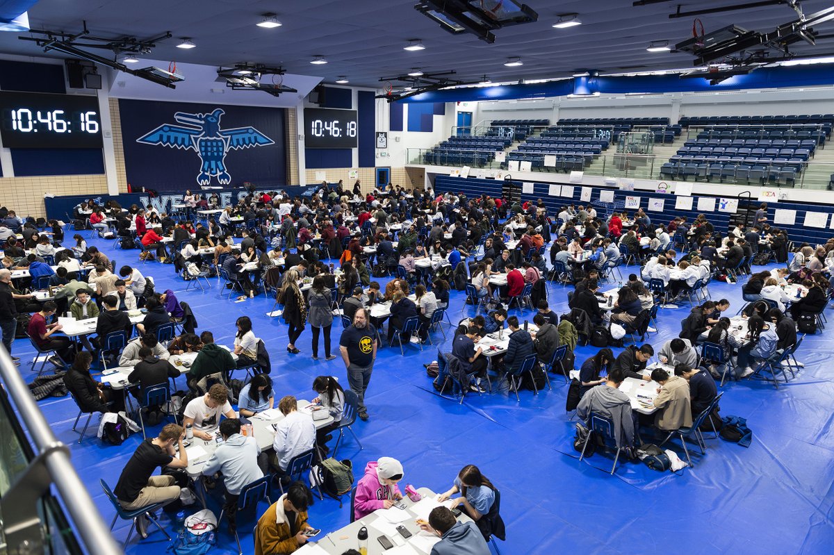 Today, over 350 high school students put their math skills to the test! Competition was fierce between 25 participating high schools from across Alberta in the Totem Torus Math Competition, but #EPSB students brought their A-game. Sum fun was had by all! #yeg