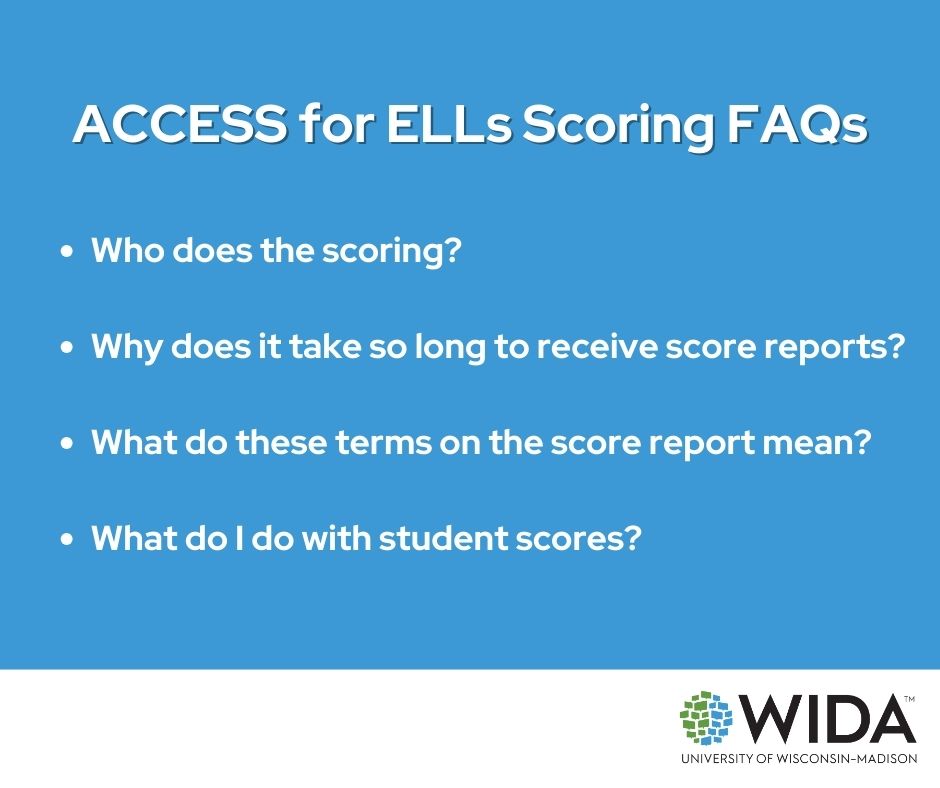 Have you wondered about one of these questions? Read the article that answers these questions and provides a brief reference to scoring ACCESS: wida.wisc.edu/news/everythin…