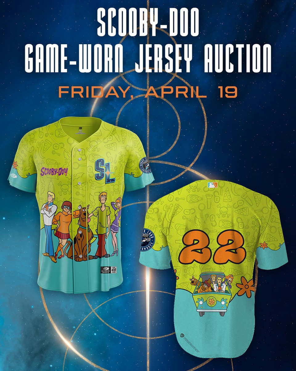 RUH ROH! Don't miss out the first game-worn jersey auction of the season on Friday, April 19 featuring these special edition Scooby-Doo™ jerseys 🔥 Best of all, proceeds benefit @CandlelightersH! 🎟️: bit.ly/4aT4Kj0 NOTE: Auction is in-person only!