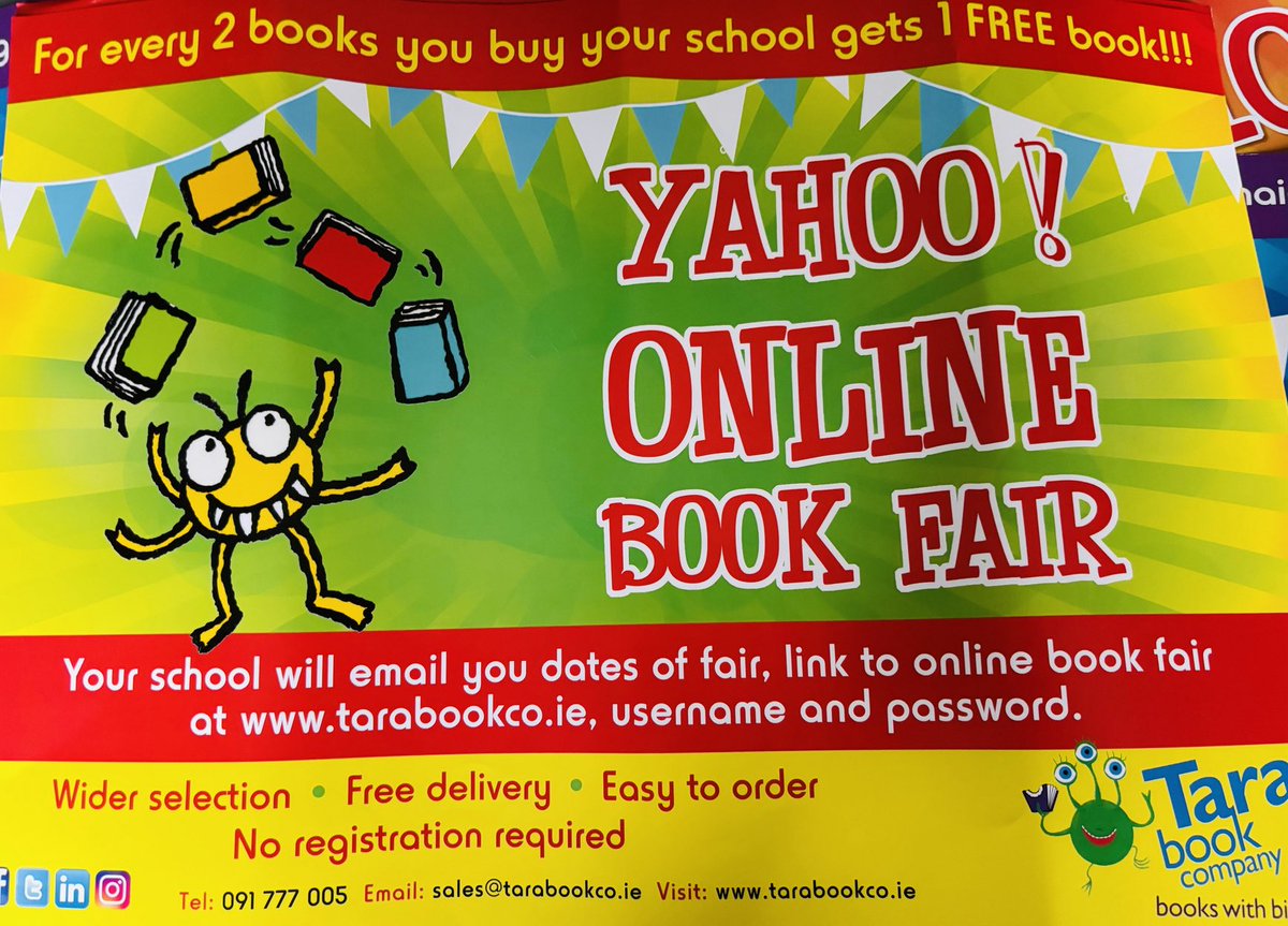Eleanor Gallagher (@egall55) on Twitter photo Annual Bookfair now on <a href="/ns_quin/">Quin Dangan NS</a> & <a href="/tarabookco/">Tara Book Company</a> 📚 Log on to bookfair.tarabookco.ie Click on school Quin NS. Password 20476 Happy shopping and reading 🤗 Annual Bookfair now on <a href="/ns_quin/">Quin Dangan NS</a> & <a href="/tarabookco/">Tara Book Company</a> 📚 Log on to bookfair.tarabookco.ie Click on school Quin NS. Password 20476 Happy shopping and reading 🤗
