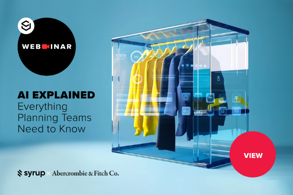 Now on demand! Watch our #webinar to lean how @abercrombie uses #AI for smarter planning decisions across its 700+ stores. bit.ly/49zItW4