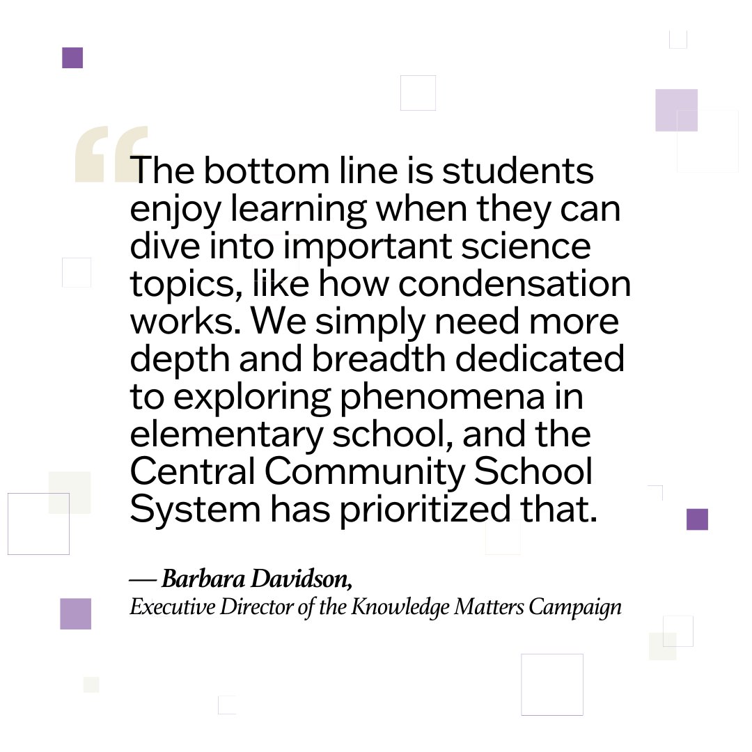 💜 See what was shared about Levels 3–5 classrooms using PhD Science during a #KnowledgeMatters School tour at Central Community School System here: ow.ly/sHO650Rey1t

#KnowledgeMatters #LouisianaEducators #BatonRouge #Science