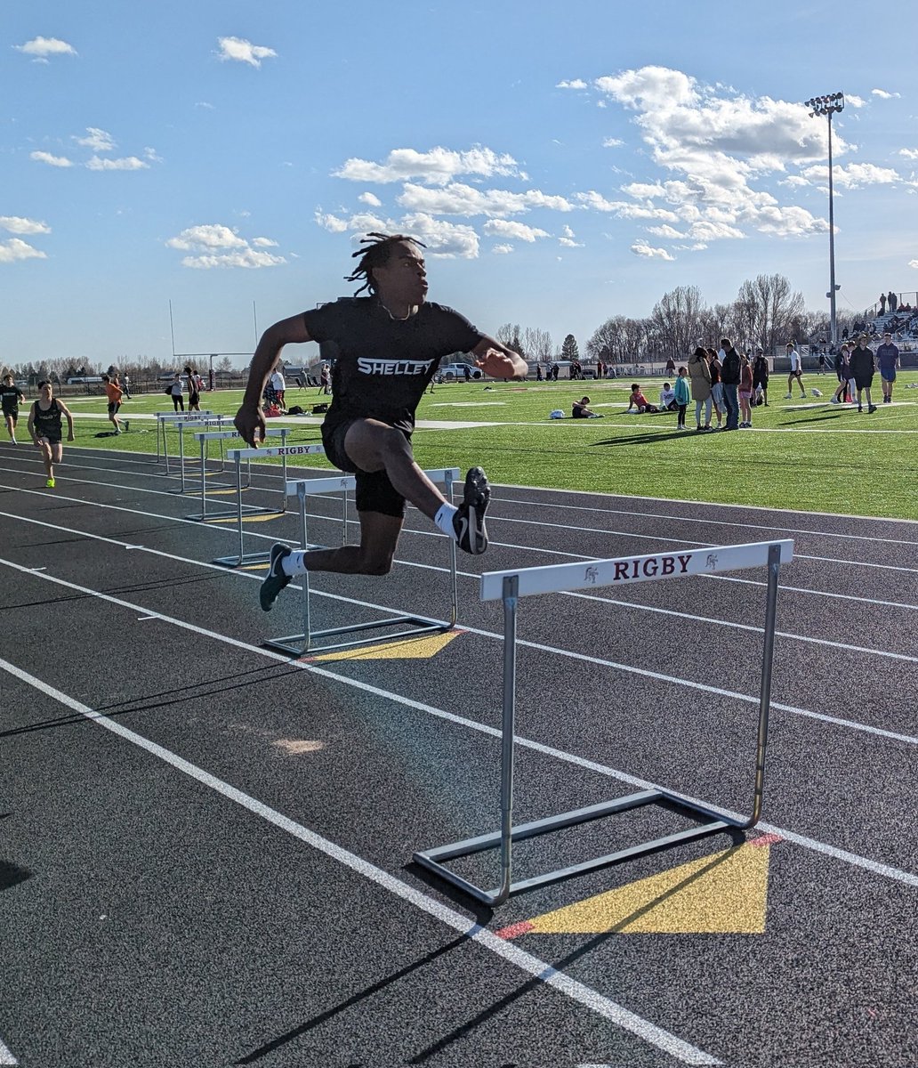 Great job by everyone that went to the JV meet at Rigby yesterday! And a special shout-out to Brett who won both hurdle events in his first track meet ever! #alwaysagreatdaytobearusset #shelleytrack #feedthecats #youwishyouwerearusset