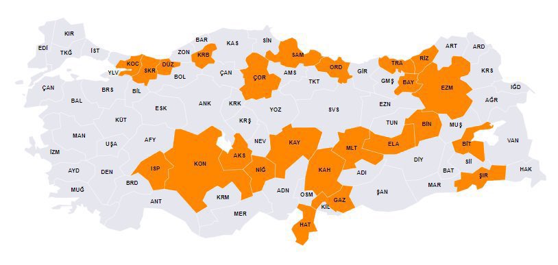 AKP artık sadece bu kadar….