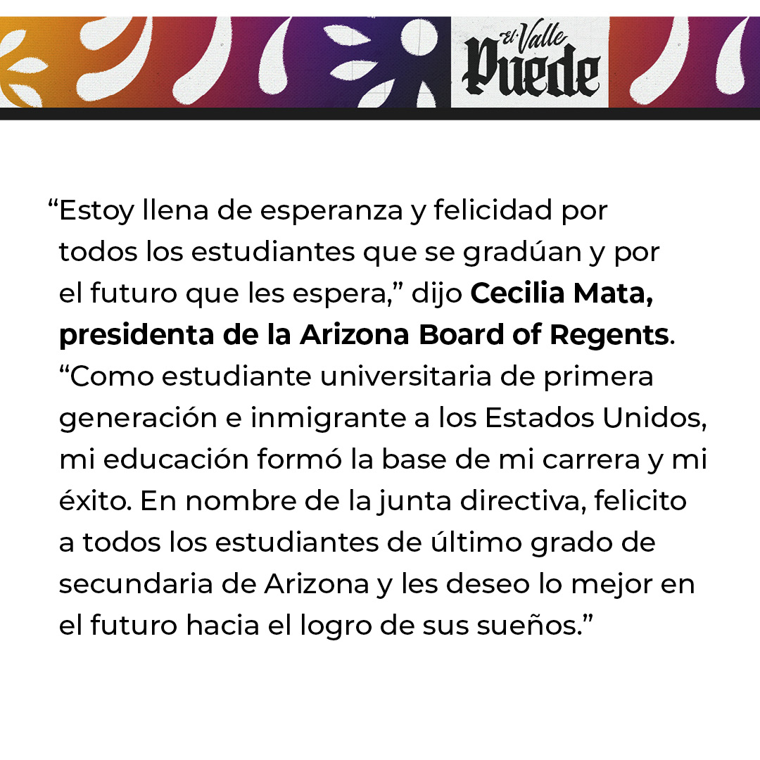 On Monday, we tipped off Arizona Decision Day at the El Valle Puede Celebration! Arizona Decision Day empowers students to take charge of their future by making plans beyond graduation, whether it’s college, trade school, military or the workforce. More: bit.ly/43WW9cH