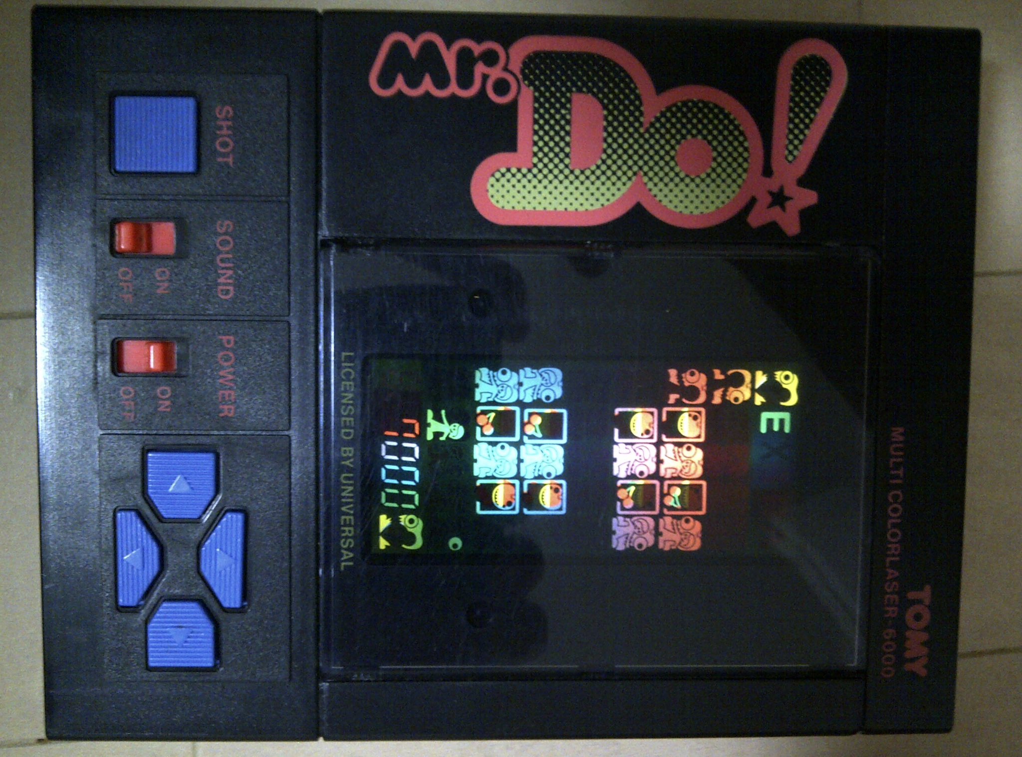 トミー ミスタードゥ! Mr.Do! マルチカラーレーザー6000 カラー トミー ミスタードゥ! Mr.Do! マルチカラーレーザー6000 カラー