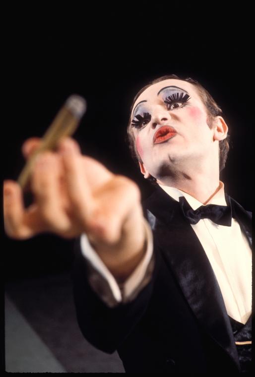 Joel Grey in the original Broadway production of “Cabaret” in 1966.