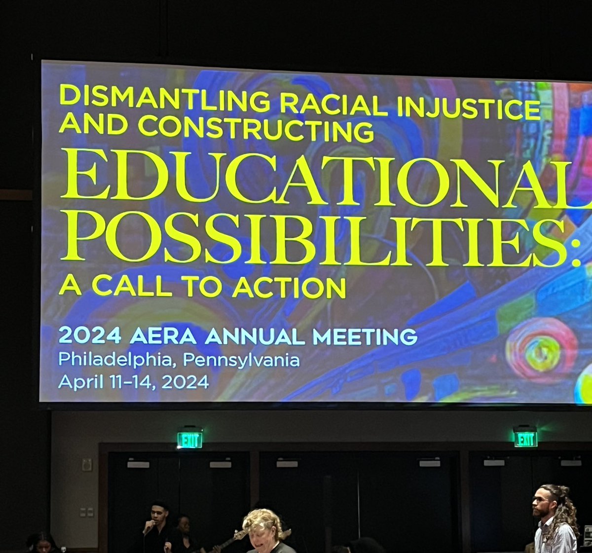 I’ve been attending #AERA24 for 22 years and this is the first year that the theme has heralded our plea for racial equity in schools. Yes to this important moment and aware of all the work still needed.