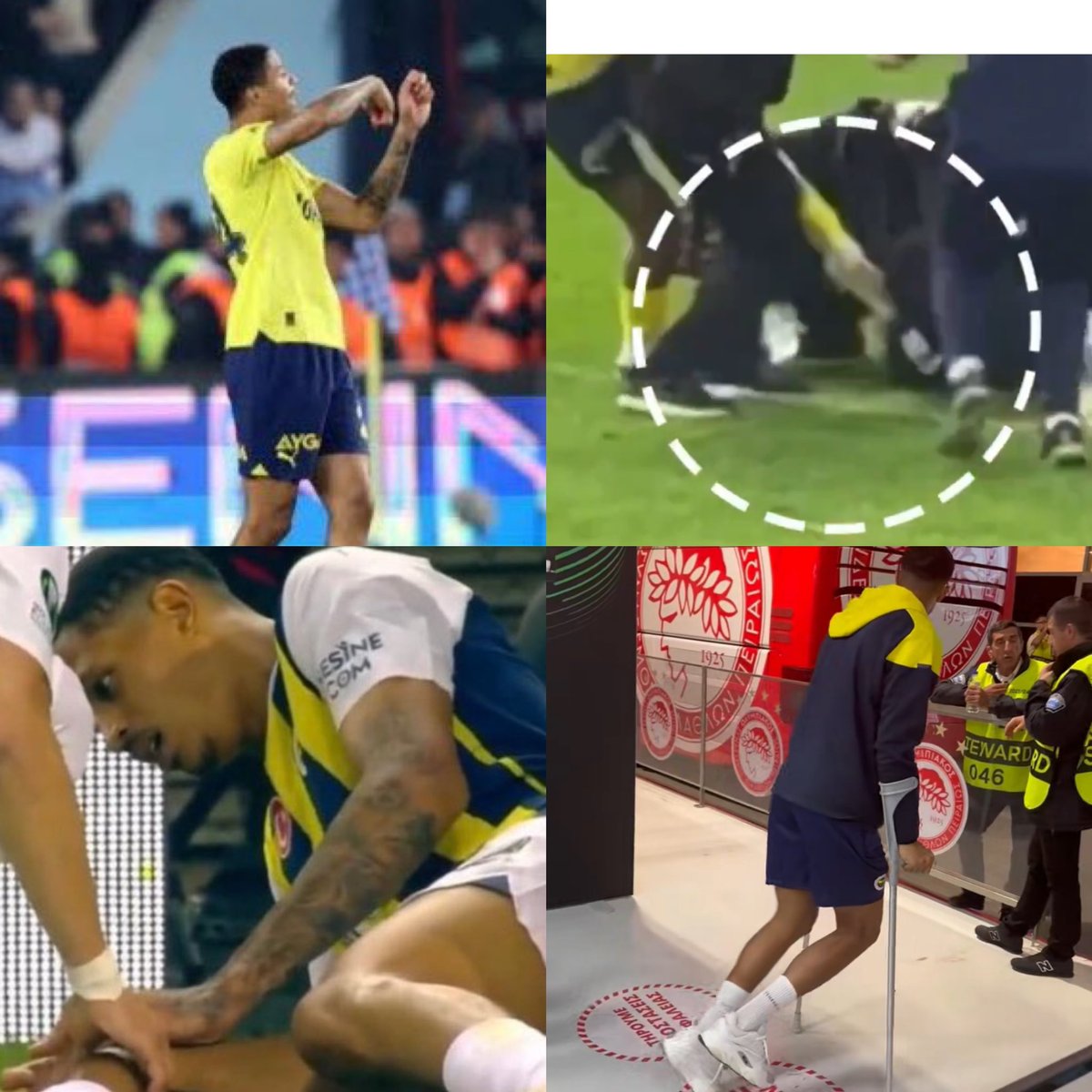 Yerde yatan savunmasız taraftarın kafasına tekme atıp öldürmeye teşebbüs eden ve tribünleri tahrik eden Oosterwolde; sezonu kapatmalı idari ceza almalıydı.Ama TFF,1 maç ceza verdi.

Aynı Oosterwolde iki maç sonra sakatlanarak sezonu kapattı.

İlahi Adaletin Nirvanası!

Ah var ah!