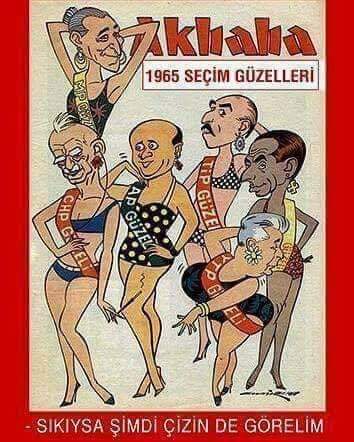 Şu anda böyle bir karikatür çizecek kimse olmaması, son yıllarda Türk demokrasisinin geldiği noktayı gösteriyor.