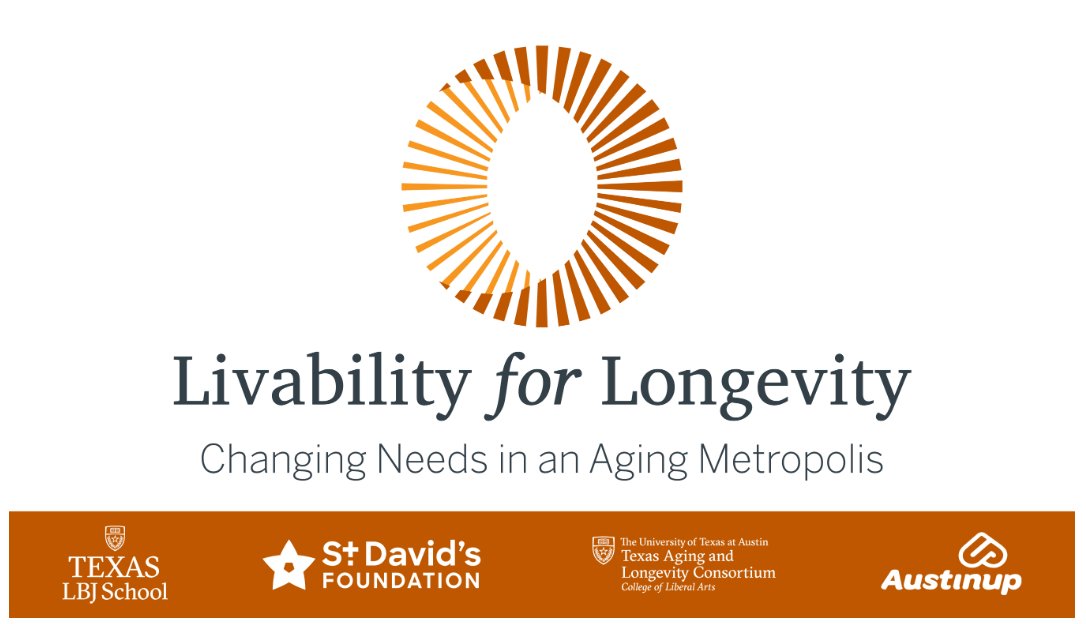 The annual “Livability for Longevity” Symposium at @UTAustin is next week! This event focuses on the needs of aging adults in #ATX. Learn more/register here: lbj.utexas.edu/2024-livabilit… Special thanks to my constituent, Dr. Jackie Angel, for her work organizing this symposium.