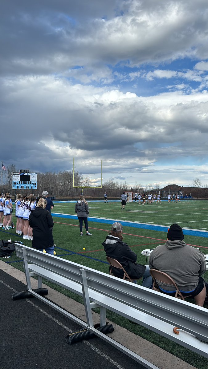 Making history today at SHS! First home <a href="/wiaawi/">WIAA</a> Girls Lacrosse game! #SpartanPride