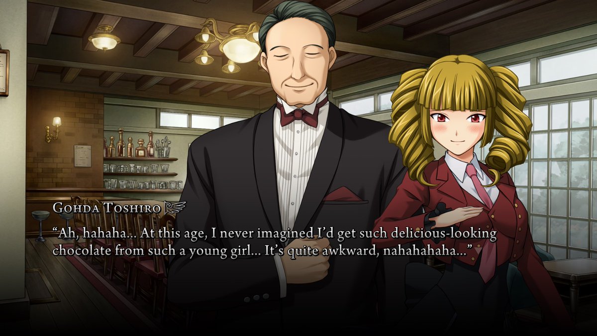 UminekoConcerto's tweet photo. 📸DevLog #015! Sneak peek screenshots from the ninth extra  story, "The Seven Sisters' Valentine." 💖 Also, exciting progress  update: Only a few stories left to complete! 🚀
These are the longest ones so it will take more time than usual though. https://t.co/XmDBz9Rvvd