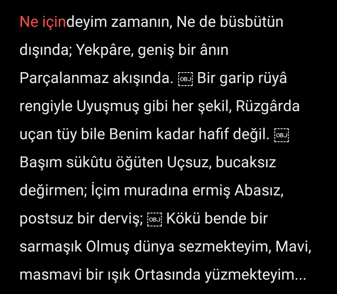 Nasıl bilmiyorum ama bu şiir benim