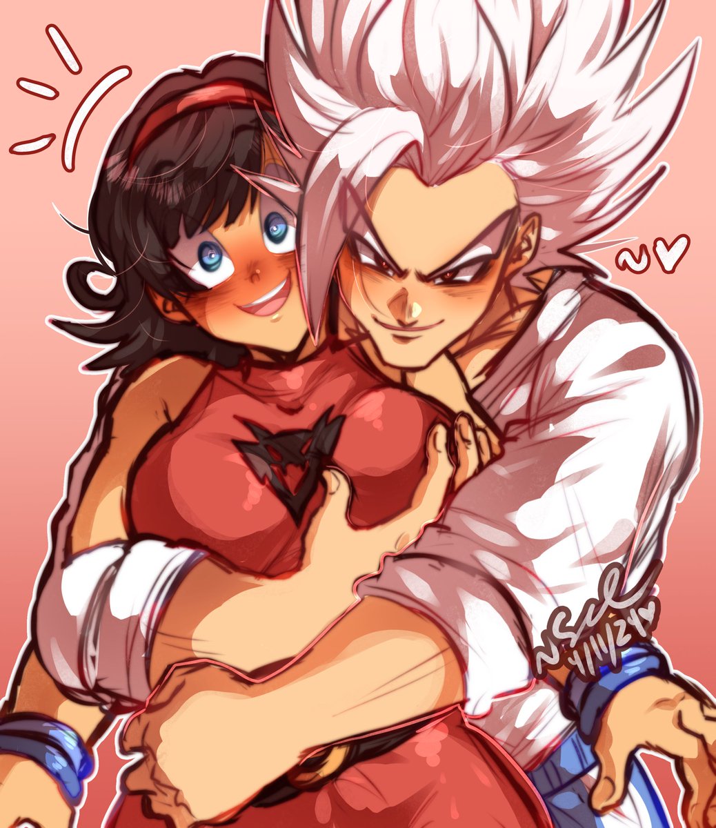 something for today’s prompt for  <a href="/DB_HanVi/">HanVi 2024</a>!! 🤭💕 the theme was “beauty and the beast”… so i took the beast part with stride 😇