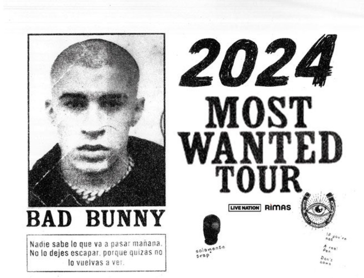 I’m going to Bad Bunny’s concert tomorrow in Brooklyn at the Barclays center. Who’s also going?