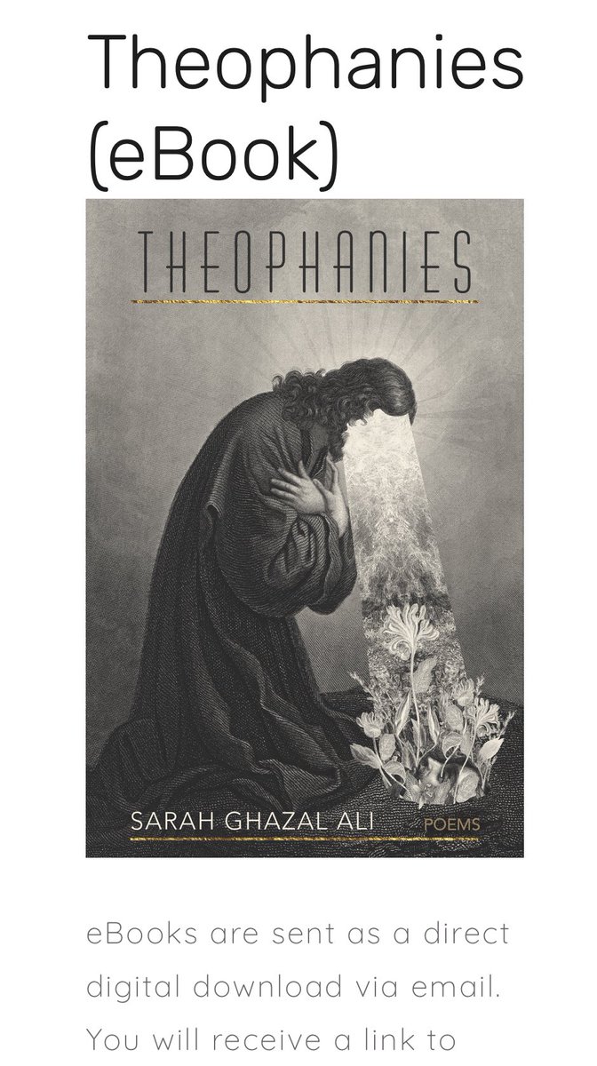 if anyone wants to be my agent / give me a million dollars / publish theophanies overseas / turn a poem into performance art / photograph a celebrity on the beach with theophanies— i am open to discussion 🫡 in the meantime, theophanies is now available as an ebook 😚