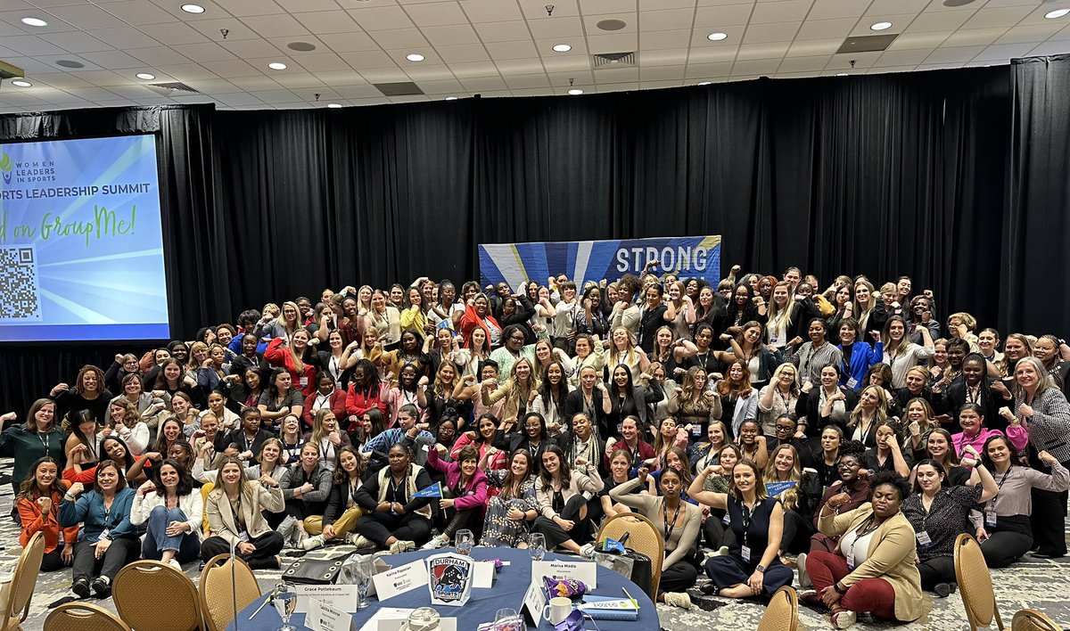 The second annual Emerging Women in Sports Leadership! Such an incredible event with so many incredible women. Thank you to everyone who made this event a success! #wearewomenleaders
