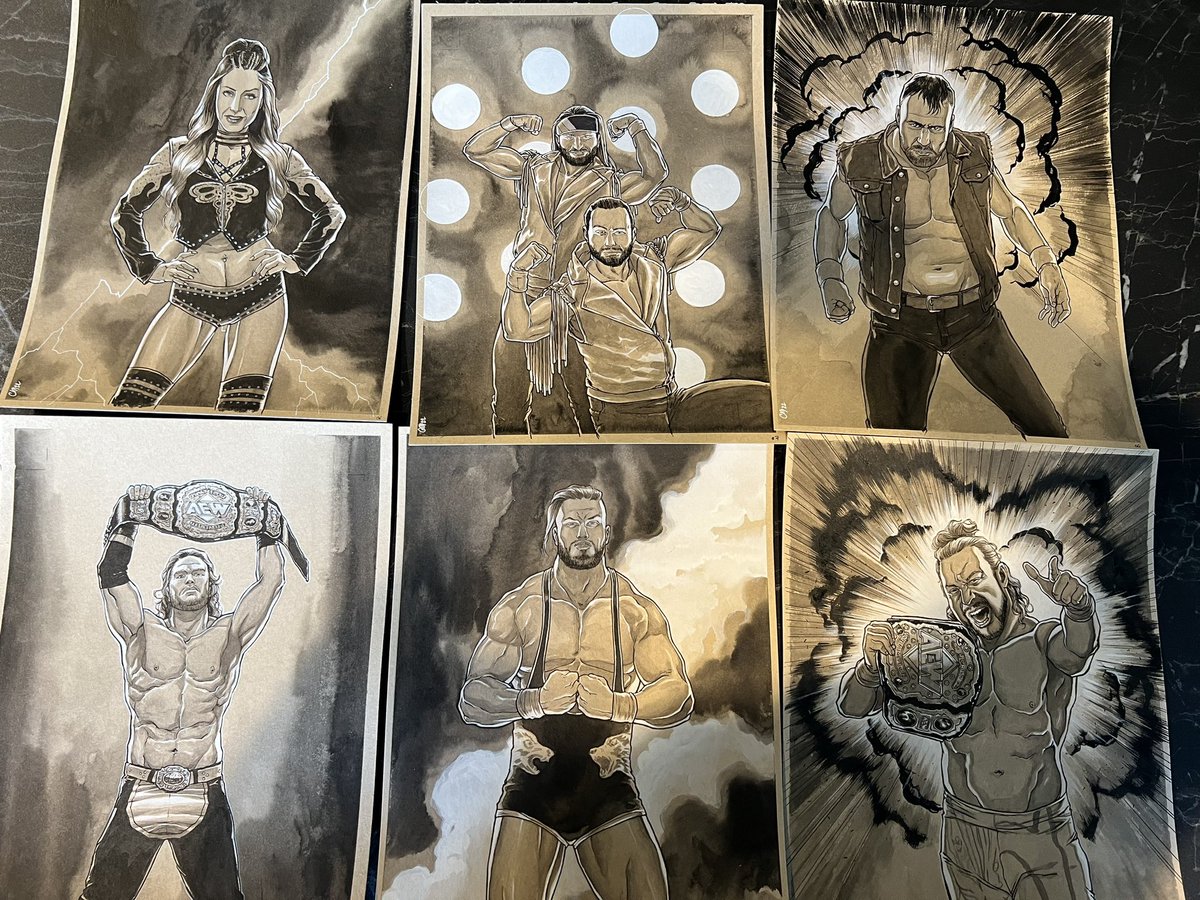 Huge whatnot tomorrow 8PM EST Chase Sommar brawler 1:1 original unused art for AEW METAL cards Chase Danhausen/Punk/Brody going up Jazwares MAJOR POD Danhausen cups/Danhausen cups Double or nothing PPV worn pants and fron the hookhausen toy two pack. whatnot.com/s/6IGh8NFj