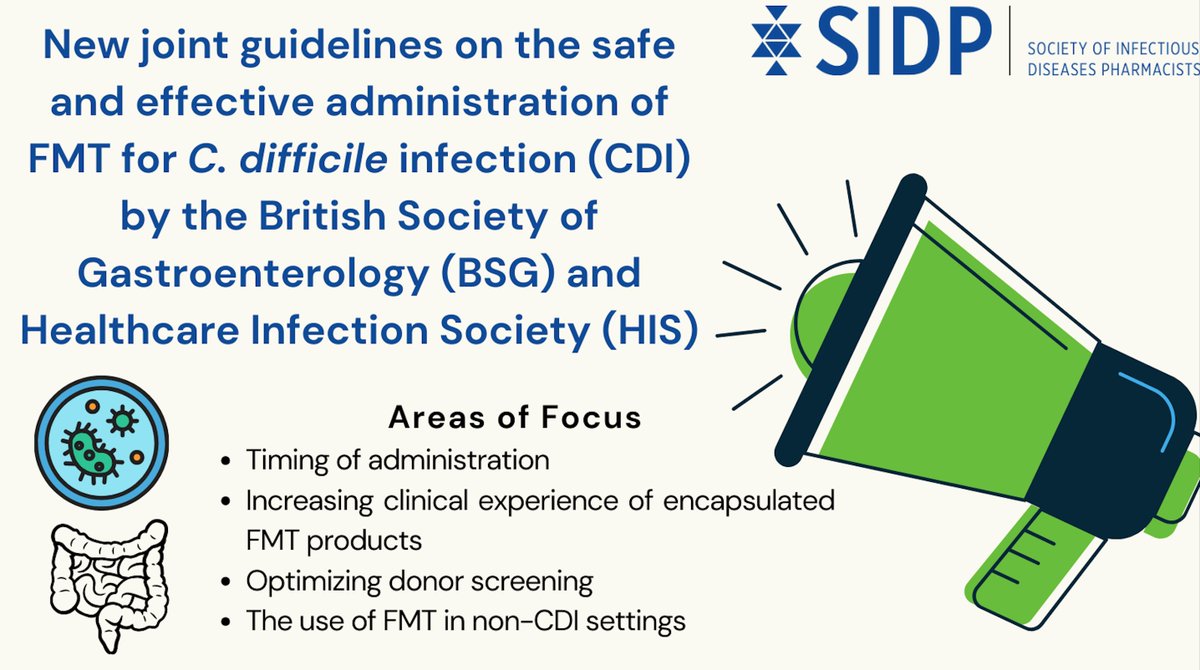 New #FMT guidelines were published today by <a href="/jhieditor/">Journal of Hospital Infection</a> ! 
Free to download here: ow.ly/VPn950RegCV