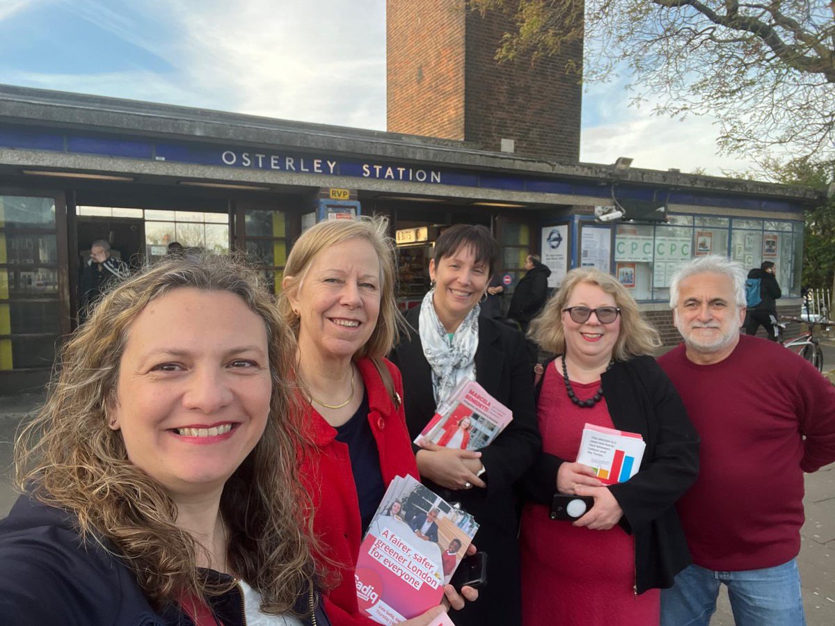 Good to be out in Osterley with @MarcelaBenede10  @ellyannab @tonylouki & @Karen_R_Smith this evening