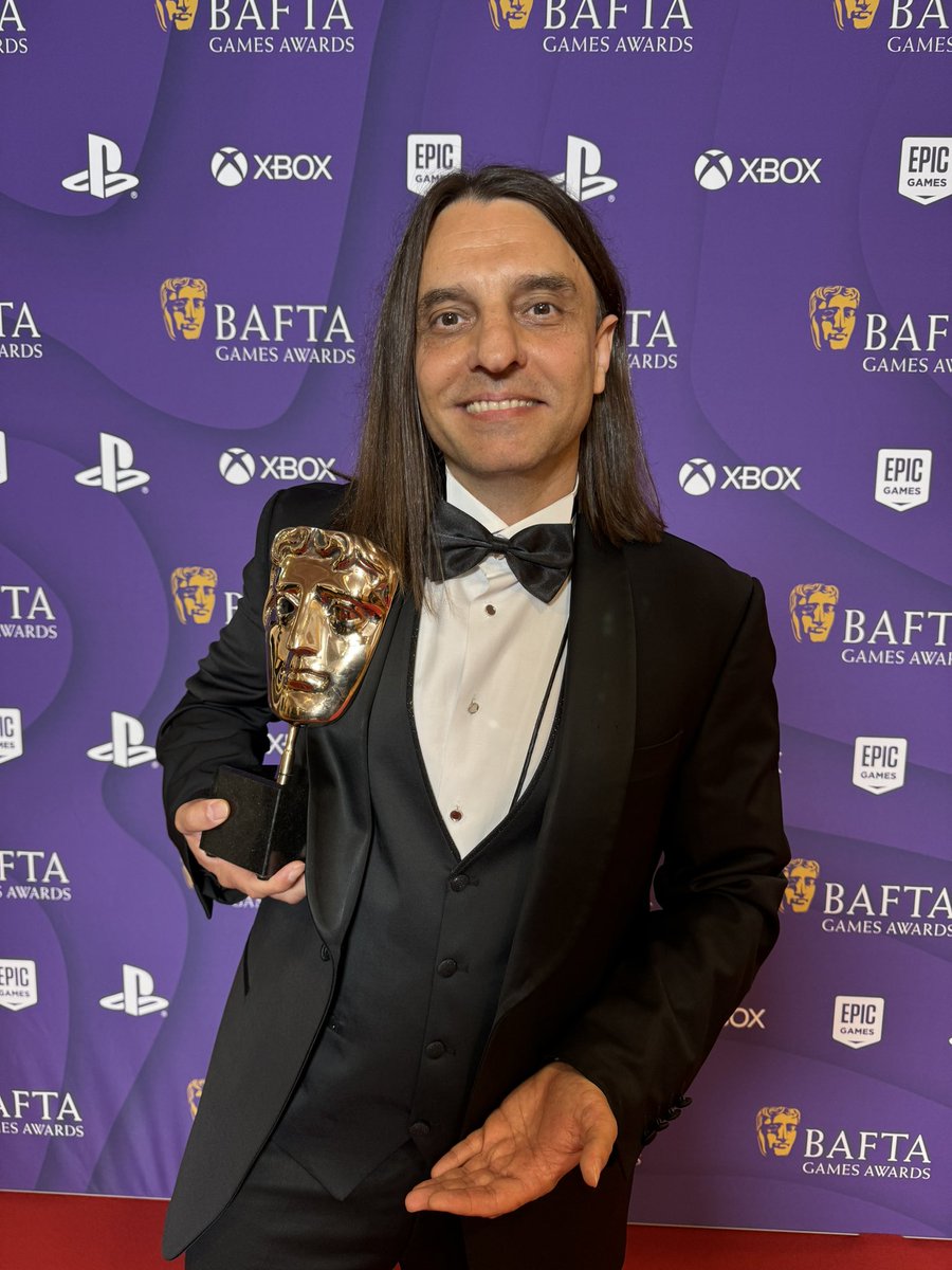 Thank you from the bottom of my heart @BAFTAGames academy and members! Thank you friends for your continuous love support and faith in us! Keep the passion alive! It’s the most valuable asset we have! ❤️🙏@larianstudios