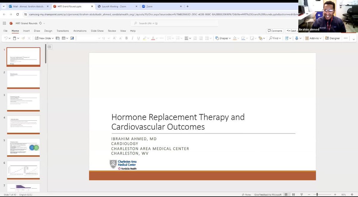 It was an absolute pleasure giving grand rounds at @elcaminohealth cardiology department on a topic I’m deeply passionate about. There are significant health disparities that need to be addressed. 🌟

#CardioTwitter #MedTwitter #MedicalEducation @MedEdBot  @CAMCCardiacIAM