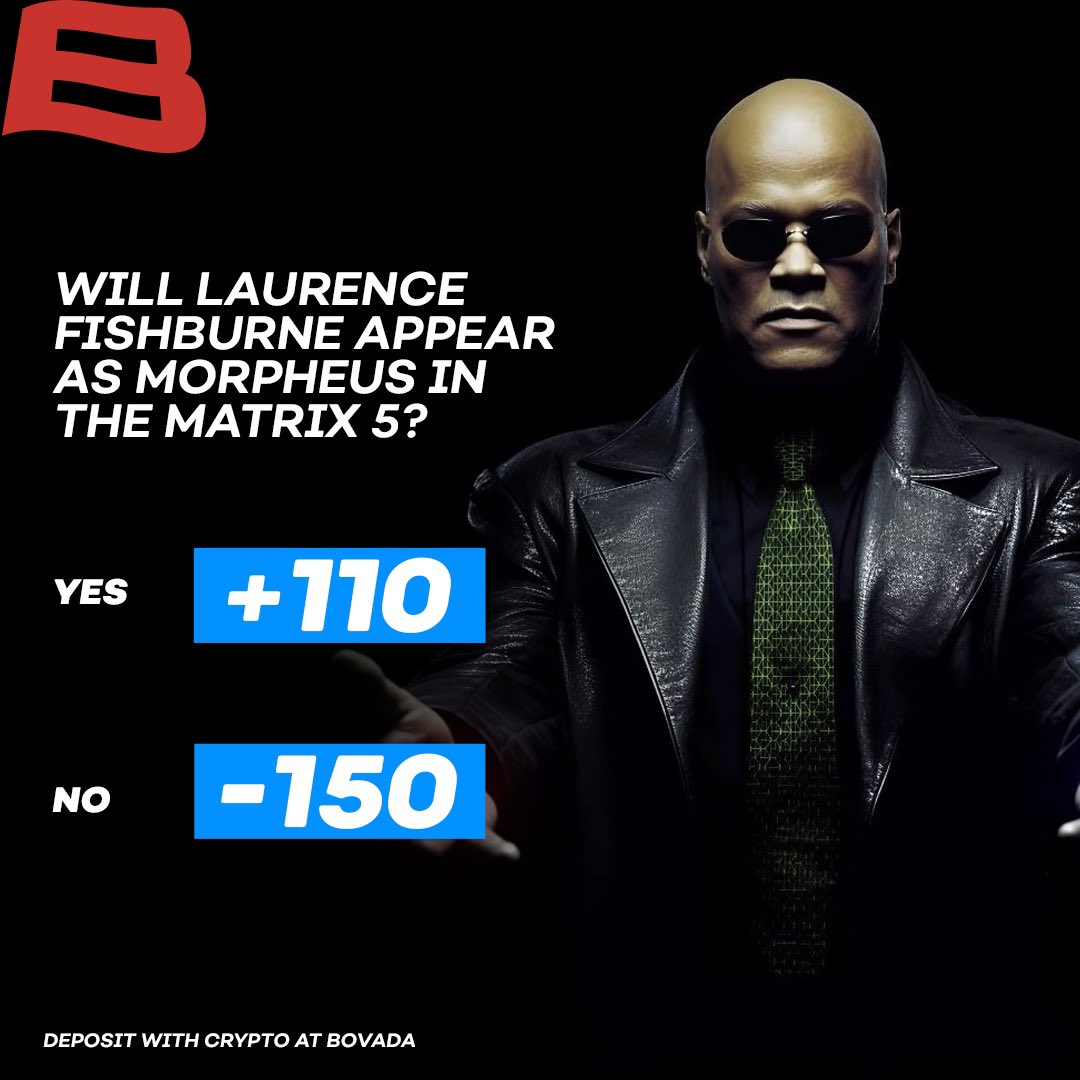 Will Laurence Fishburne play Morpheus in #Matrix5? 🤔 Bet 🎥🎶🎭 lines ➡️ bit.ly/2TbCCmI