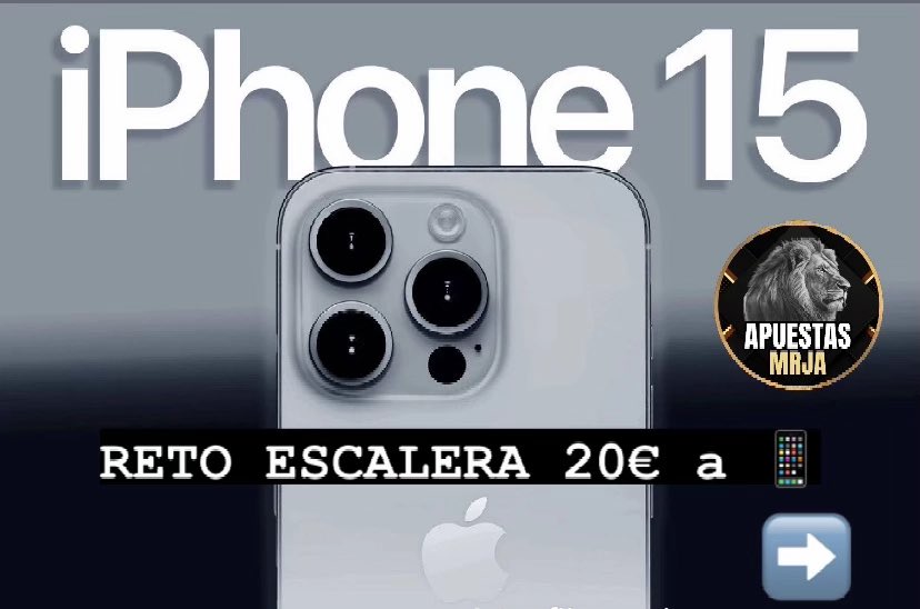 ArmarioHincha's tweet photo. ❗️EMPEZAMOS RETO ESCALERA DESDE 20€ HASTA EL IPHONE 15 FAMILIA MRJA❗️

👉🏻 Como ya sabéis vamos a probar de nuevo este reto, vamos a empezar hoy y constará de 10 apuestas durante 10 días a cuotas entorno al 1.50, siempre jugándonos todo el bank.

👉🏻 Hoy empezamos con el primer paso en el partido de LaLiga Easport entre el Real Betis vs Celta de Vigo, el Betis se juega entrar en puestos europeos para el próximo año.

🔥 VAMOS FAMILIA QUE ARRANCAMOS 🔥