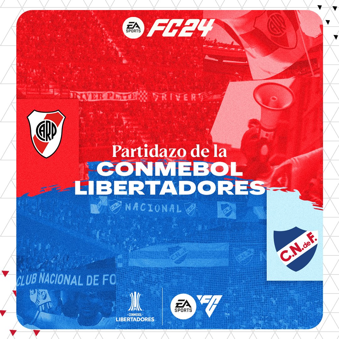 Una nueva temporada de la CONMEBOL @Libertadores nos trae un choque de gigantes. ¡Así que este tweet se responde con mensajes de apoyo para su club! 🔥 Comenten: ❤️🤍 Para @RiverPlate 🔵⚪🔴 Para @Nacional