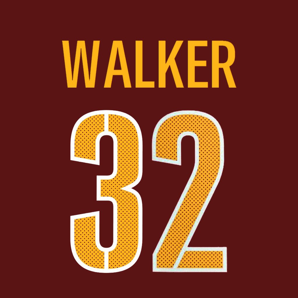 Washington Commanders LB Mykal Walker (@MykalWalker3) is wearing number 32. Last worn by Terrell Burgess. #HTTC