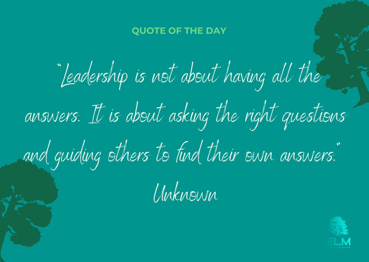 Quote of the day. 

#quotes #quotesoftheday #leadership #leadershipdevelopment #leaders