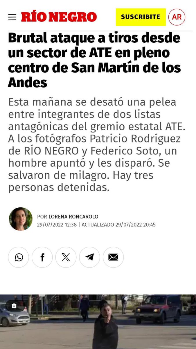 Así está nuestra #iglesia, porque el señor Quitriqueo de #ATE pretende amenazar una comunidad de fe, instando a una movilización en sus puertas. ¿Hasta cuándo tendremos que tolerar los neuquinos sus avasallamientos?