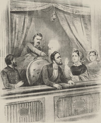 14 April 1865: Republican #President Abraham #Lincoln is shot by John Wilkes Booth on Good Friday while attending a play at Ford's #Theatre in Washington, D.C. He dies from his wounds the next day on April 15. #History #HistoryMatters #OnThisDay #ad amzn.to/3b57g6W