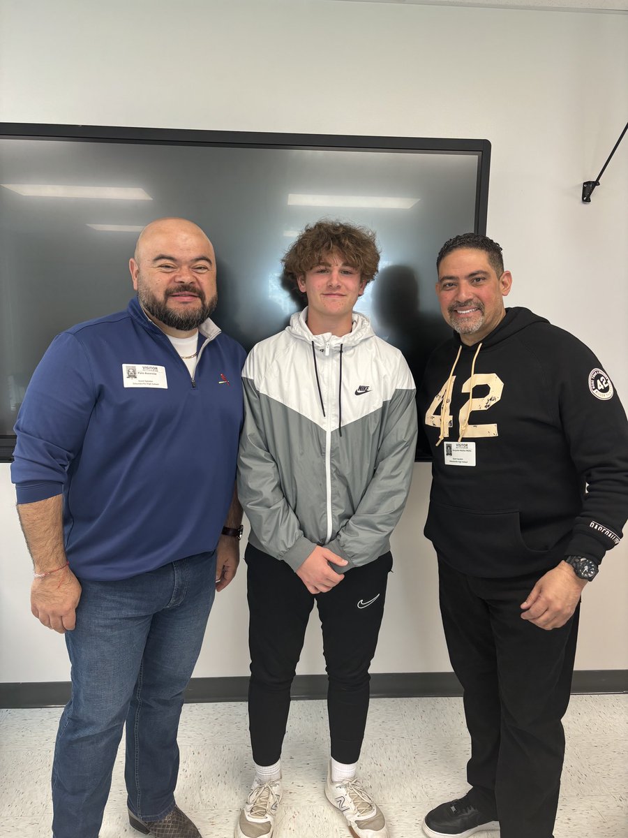 Thanks to @poloascencio and @BengieMolina1 for taking time from their day to speak at EHS. My son tends to roll his eyes about guest speakers but he was super excited about the stories he heard today. Thanks for sharing your experiences with our young people!