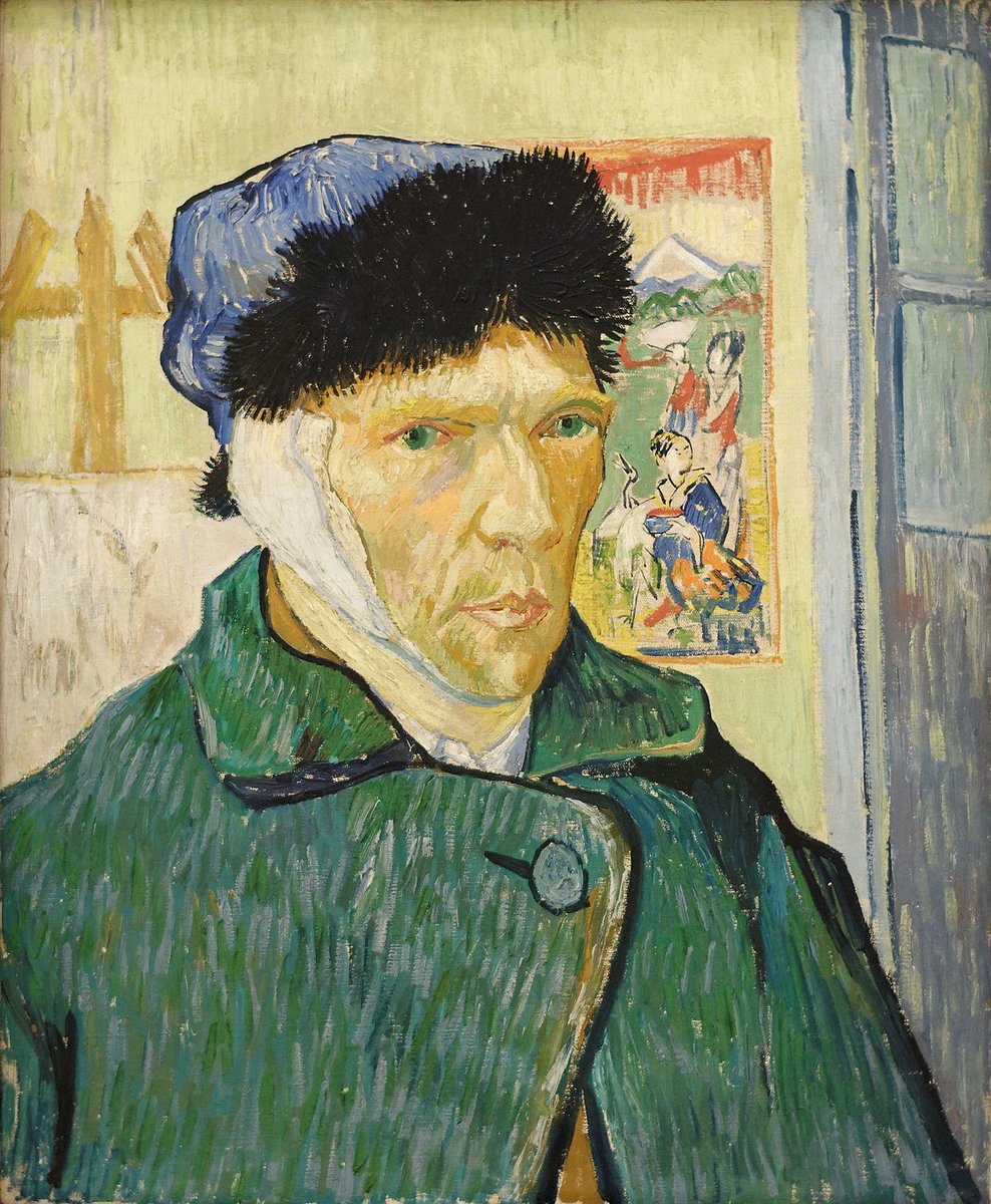 Self-Portrait with Bandaged Ear January 1889, Arles