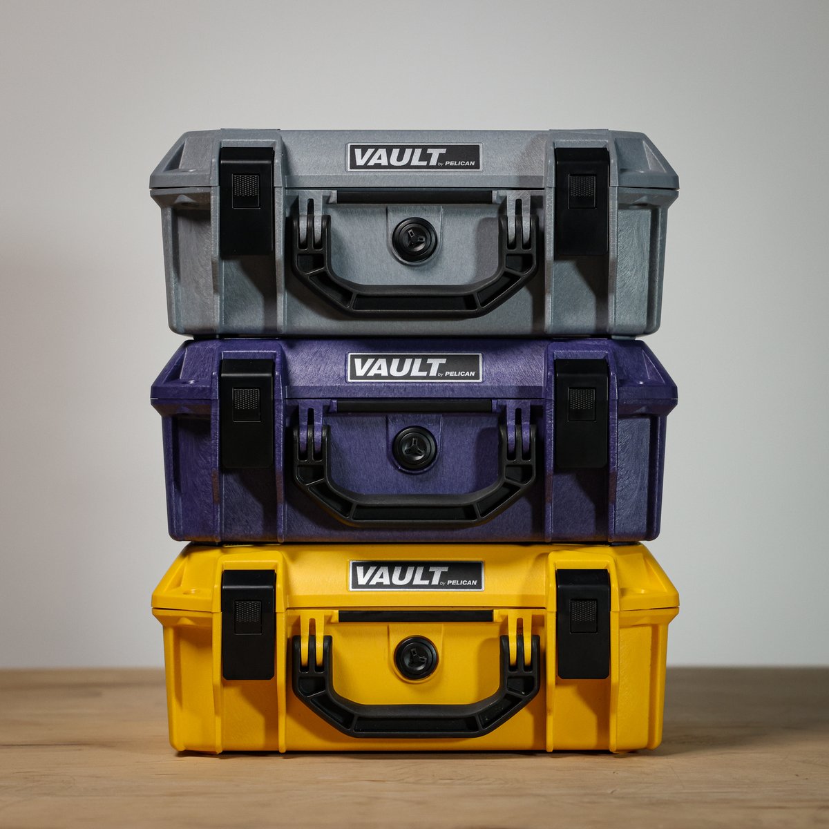 Bold colors paired with rugged protection. Available in the Vault V100C / V200C. #pelicanproducts #builttoprotect