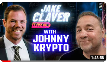 johnnykrypto00's tweet photo. 🚨MUST SEE TV🚨 In case you missed it, check out my appearance on the @beyond_broke LIVE show with Jake Claver, where we talk about #crypto, #exitplans #IULs #XRP, how to protect your gains & much more...
#cryptocurrency #ripple #fintech @JennaXCrypto
https://t.co/9gIMUMkLyZ https://t.co/4j45b23Qc4